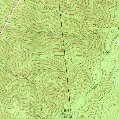 United States Geological Survey Elliston, VA (1963, 24000-Scale) digital map