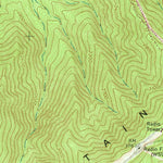 United States Geological Survey Elliston, VA (1963, 24000-Scale) digital map