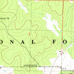 United States Geological Survey Ellsinore, MO (1980, 24000-Scale) digital map