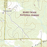 United States Geological Survey Ellsinore, MO (2021, 24000-Scale) digital map