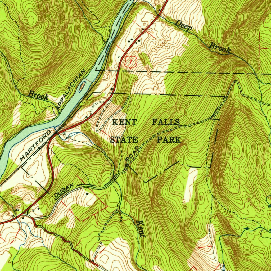 Ellsworth, CT (1956, 31680-Scale) Map by United States Geological ...