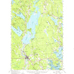 United States Geological Survey Ellsworth, ME (1957, 62500-Scale) digital map