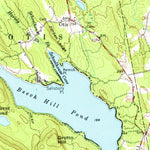 United States Geological Survey Ellsworth, ME (1957, 62500-Scale) digital map