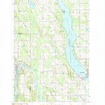 United States Geological Survey Ellsworth, MI (1983, 25000-Scale) digital map