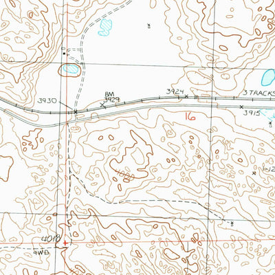 United States Geological Survey Ellsworth, NE (1989, 24000-Scale) digital map