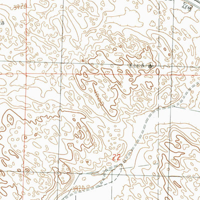 United States Geological Survey Ellsworth, NE (1989, 24000-Scale) digital map