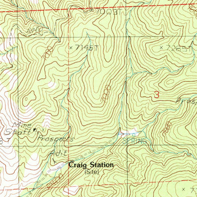United States Geological Survey Ellsworth, NV (1988, 24000-Scale) digital map
