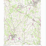 United States Geological Survey Ellsworth, PA (1954, 24000-Scale) digital map