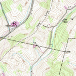 United States Geological Survey Ellsworth, PA (1954, 24000-Scale) digital map