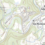 United States Geological Survey Ellsworth, PA (2023, 24000-Scale) digital map