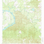 United States Geological Survey Elm Bluff, AL (1987, 24000-Scale) digital map