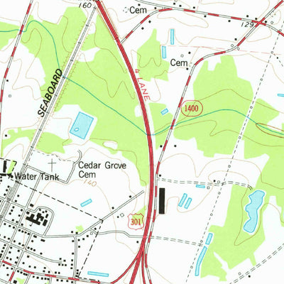 United States Geological Survey Elm City, NC (1977, 24000-Scale) digital map