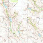 United States Geological Survey Elm Creek Ranch, SD (1983, 24000-Scale) digital map