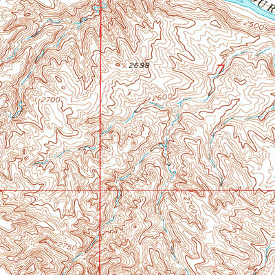 United States Geological Survey Elm Creek, SD (1953, 24000-Scale) digital map