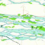 United States Geological Survey Elm Creek West, NE (1961, 24000-Scale) digital map