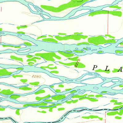 United States Geological Survey Elm Creek West, NE (1961, 24000-Scale) digital map
