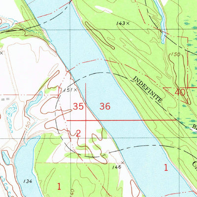 United States Geological Survey Elm Grove, LA (1980, 24000-Scale) digital map