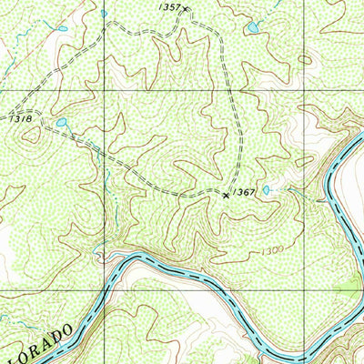 United States Geological Survey Elm Grove, TX (1979, 24000-Scale) digital map