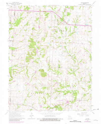 United States Geological Survey Elm, MO (1962, 24000-Scale) digital map