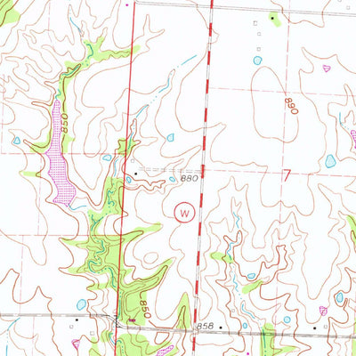 United States Geological Survey Elm, MO (1962, 24000-Scale) digital map