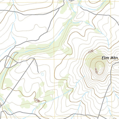 United States Geological Survey Elm Mountain, TX (2019, 24000-Scale) digital map