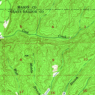 Elma, WA (1953, 62500-Scale) Map by United States Geological Survey ...