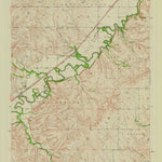 United States Geological Survey Elmdale, KS (1957, 24000-Scale) digital map