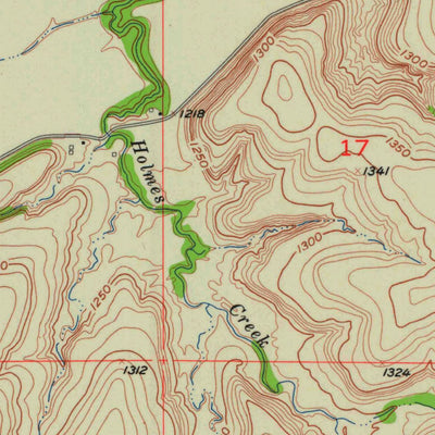 United States Geological Survey Elmdale, KS (1957, 24000-Scale) digital map