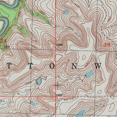 United States Geological Survey Elmdale, KS (1989, 24000-Scale) digital map