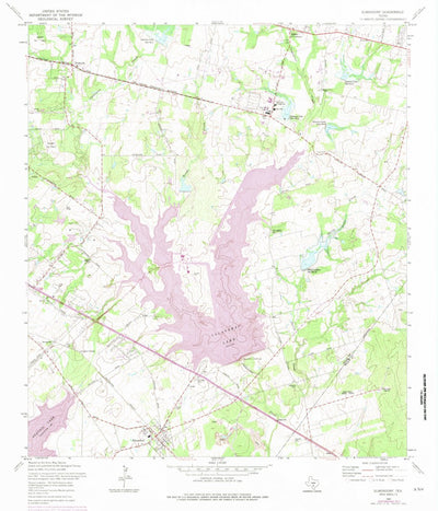 United States Geological Survey Elmendorf, TX (1967, 24000-Scale) digital map