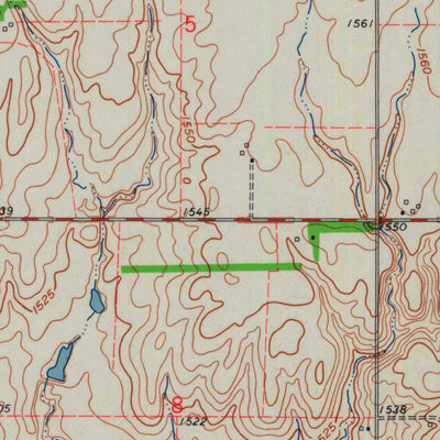 United States Geological Survey Elmer, KS (1961, 24000-Scale) digital map