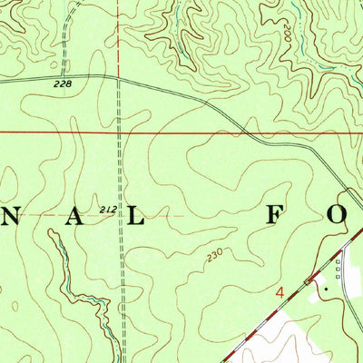 United States Geological Survey Elmer, LA (1971, 24000-Scale) digital map