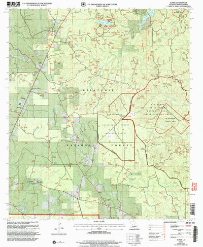United States Geological Survey Elmer, LA (2003, 24000-Scale) digital map