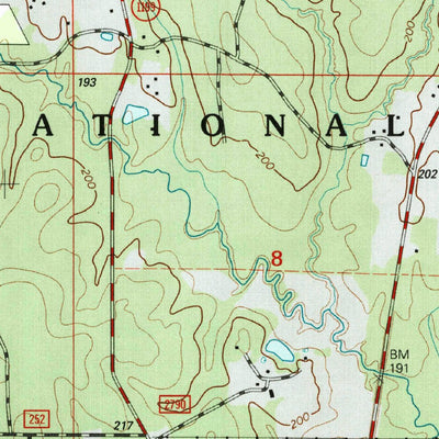 United States Geological Survey Elmer, LA (2003, 24000-Scale) digital map
