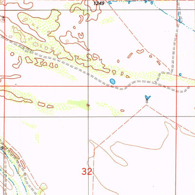 United States Geological Survey Elmer, OK-TX (1984, 24000-Scale) digital map