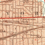 United States Geological Survey Elmhurst, IL (1953, 24000-Scale) digital map