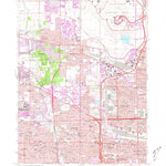 United States Geological Survey Elmhurst, IL (1963, 24000-Scale) digital map