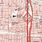 United States Geological Survey Elmhurst, IL (1993, 24000-Scale) digital map