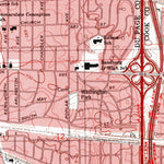 United States Geological Survey Elmhurst, IL (1997, 24000-Scale) digital map