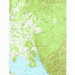United States Geological Survey Elmira, ID (1951, 62500-Scale) digital map
