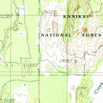 United States Geological Survey Elmira, ID (1989, 24000-Scale) digital map