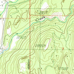 United States Geological Survey Elmira, ID (1989, 24000-Scale) digital map