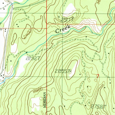 United States Geological Survey Elmira, ID (1989, 24000-Scale) digital map