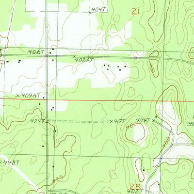 United States Geological Survey Elmira, MI (1986, 24000-Scale) digital map