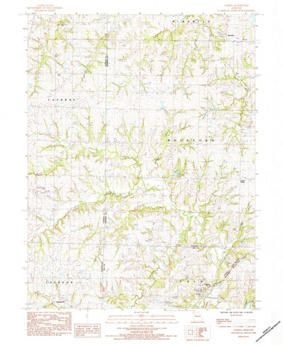 United States Geological Survey Elmira, MO (1984, 24000-Scale) digital map