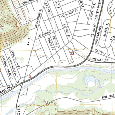 United States Geological Survey Elmira, NY (2023, 24000-Scale) digital map