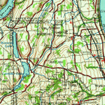 United States Geological Survey Elmira, NY-PA (1965, 250000-Scale) digital map