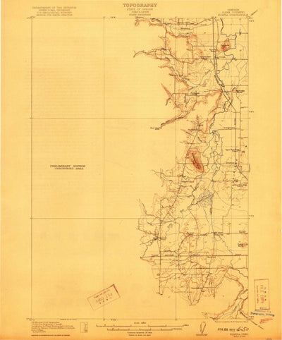 United States Geological Survey Elmira, OR (1922, 62500-Scale) digital map