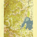 United States Geological Survey Elmira, OR (1942, 62500-Scale) digital map