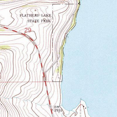 United States Geological Survey Elmo, MT (1964, 24000-Scale) digital map